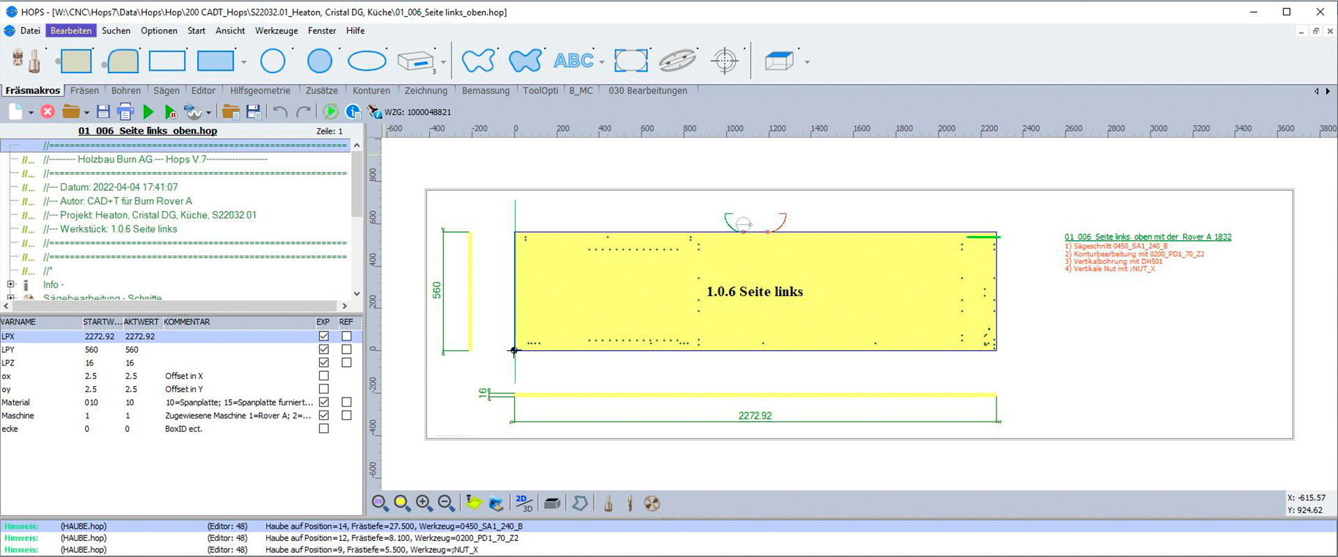 CAD+T CAM Interface